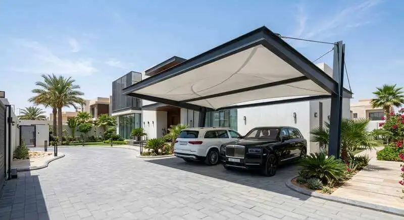 Pyramidal Car Shade (16)